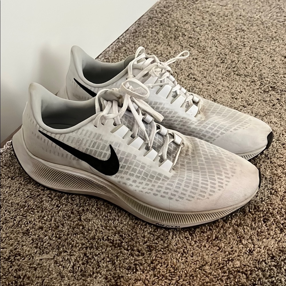 Nike White Running Shoes